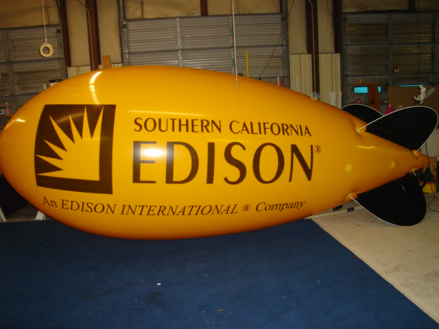 advertising-san diego balloon - advertising blimp